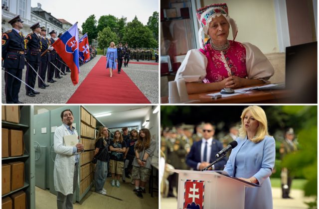 Top foto dňa (14. jún 2024): Rozlúčka Zuzany Čaputovej, DOD v Slovenskom národnom archíve aj „Slovenské ženy v národnom hnutí“