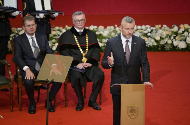 Inaugurácia Petra Pellegriniho: Nový slovenský prezident zložil sľub, cíti obrovskú zodpovednosť a rešpekt (video+foto)