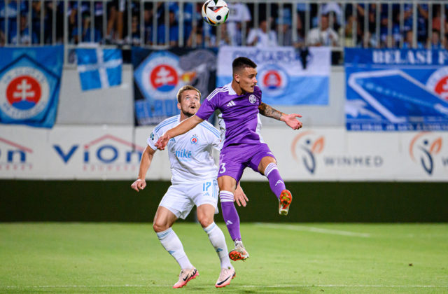 Weiss postavil proti Komárnu 11 čerstvých hráčov, Slovan začal sezónu Niké ligy triumfom (foto)