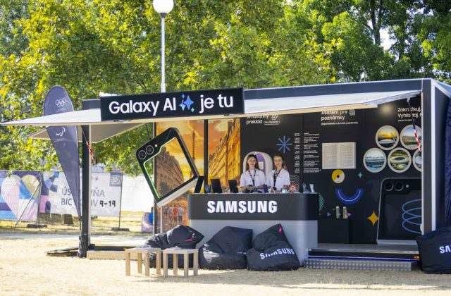 Zažite olympijskú horúčku na Kuchajde a vychutnajte si inovatívne zážitky s Galaxy AI v Samsung experience zóne