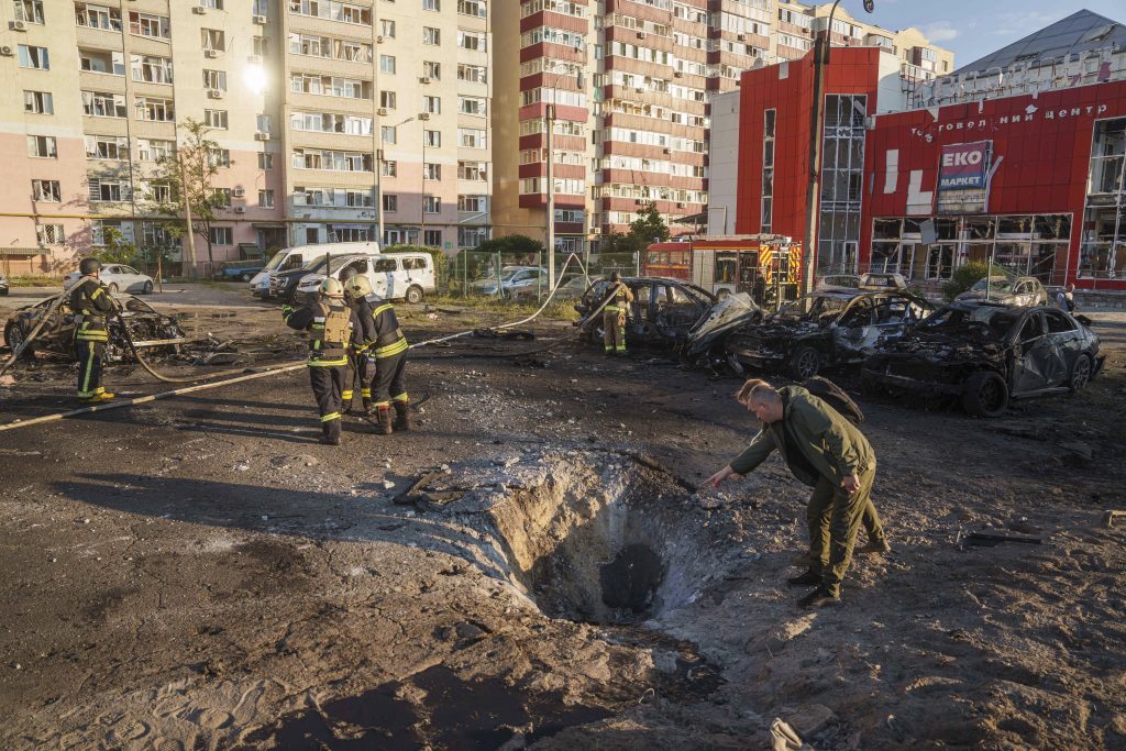 Rusi v noci udreli na ukrajinské mesto Sumy, zabili pritom dvoch civilistov