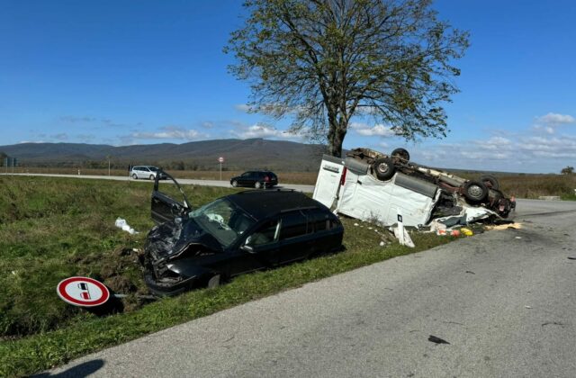 Tunel Branisko bol pre nehodu uzatvorený, došlo k zrážke dvoch vozidiel