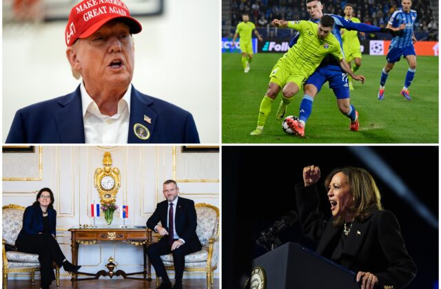 Top foto dňa (5. november 2024): Deň prezidentských volieb v USA, prehra Slovana Bratislava aj návšteva holandskej veľvyslankyne