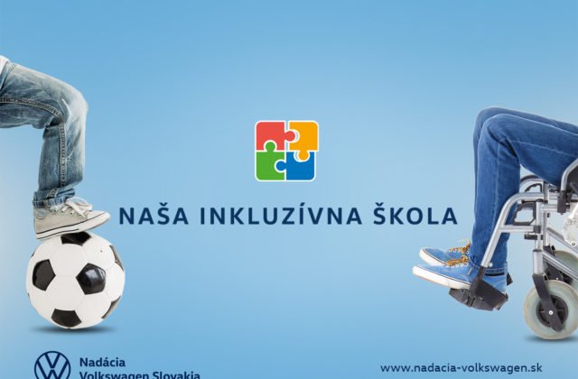 Nadácia Volkswagen Slovakia podporí inkluzívne vzdelávanie sumou 200 000 eur