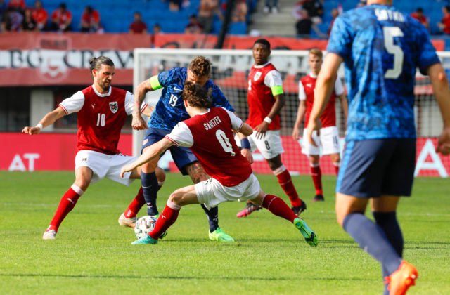 Slováci v generálke na ME remizovali vo Viedni s domácimi Rakúšanmi