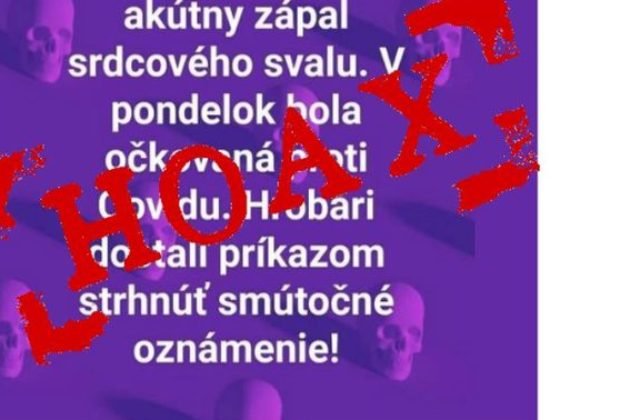 Konšpirátori zneužívajú smrť 17-ročného dievčaťa na šírenie antikampane proti očkovaniu na COVID-19