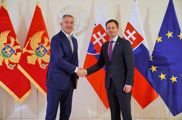 Heger vyjadril podporu eurointegračným snahám Čiernej Hory, Slovensko je vzorom pre krajiny západného Balkánu (foto)