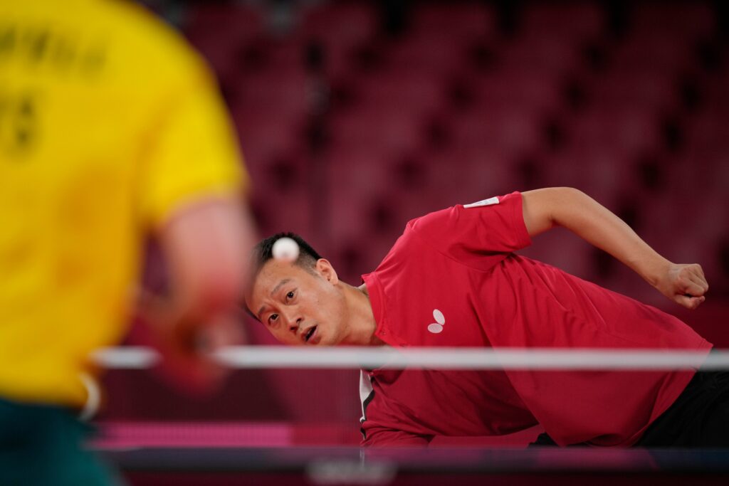 Letná olympiáda v Tokiu (stolný tenis) Wang Jang – Koki Niwa (online)