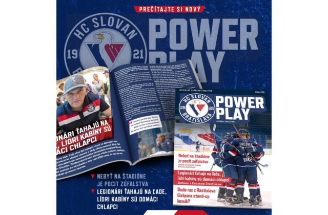 Magazín HC Slovan Power Play 03, sezóna 2020/2021: Prečítajte si nové vydanie