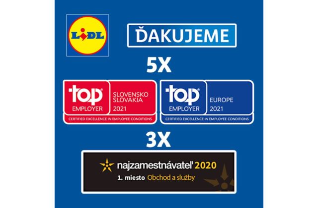 Top a najzamestnávateľ je iba jeden: Lidl