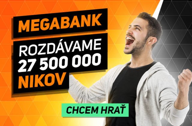 Niké rozdáva v Megabanku 27 500 000 nikov!