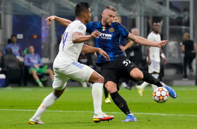 Taliani ospevujú výkon Škriniara, ale Inter Miláno pocítil v zápase proti Realu krutosť jedného momentu