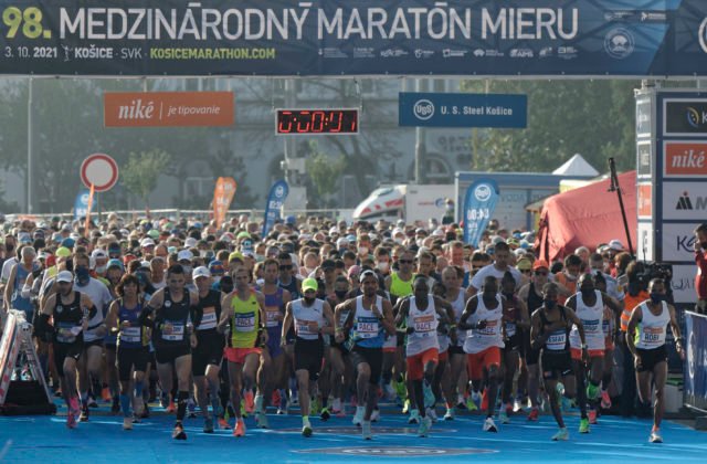 Košický maratón ovládol Keňan Kerio, slovenským šampiónom sa stal Sahajda (foto)