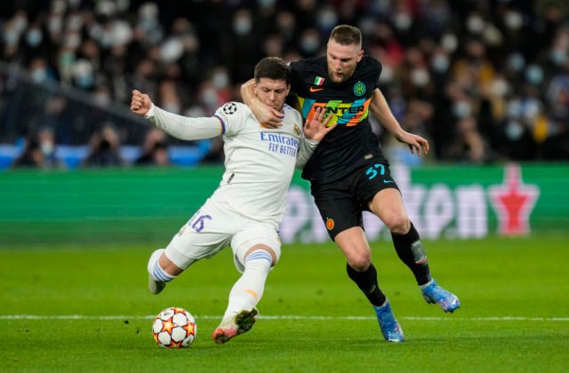 Inter v súboji veľkoklubov podľahol Realu Madrid, Škriniara mrzia nepremenené šance (video)