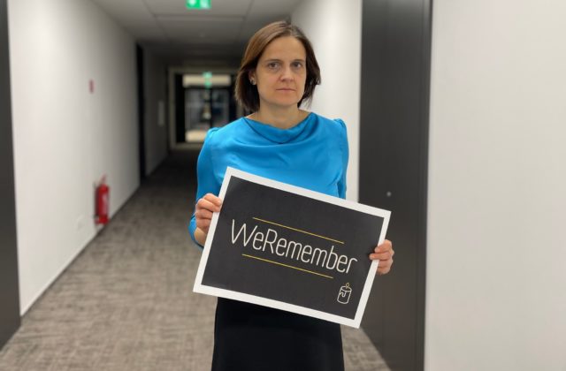 Rezort spravodlivosti sa pripojil k iniciatíve #WeRemember, ktorá upozorňuje na hrôzy holokaustu