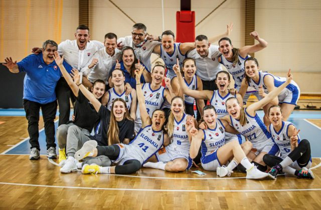 Slovenské basketbalistky postúpili na majstrovstvá Európy, rozhodli v zápase s „nožom na krku“