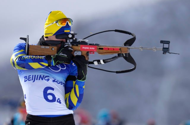 Biatlonista Pidručnyj ešte nedávno bojoval za Ukrajinu na olympiáde, teraz bráni svoju vlasť vo vojne