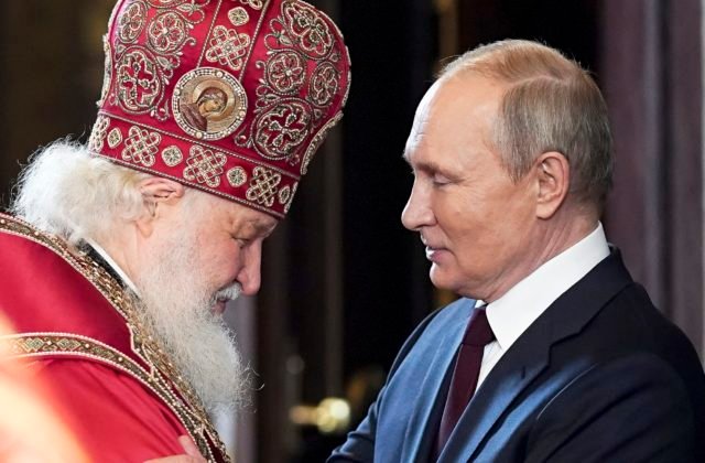 Hlava ruskej pravoslávnej cirkvi neodsúdila vojnové zločiny páchané na Ukrajine, patriarcha Kirill sa postavil na stranu Putina