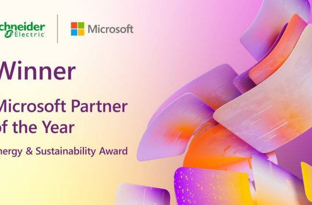 Schneider Electric s ocenením „Microsoft Partner of the Year“