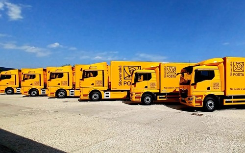 Pošta obnovuje vozový park nákladných áut