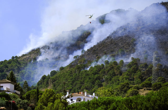 Francúzske a španielske lesy naďalej sužujú lesné požiare, v dôsledku horúčav zomreli stovky ľudí