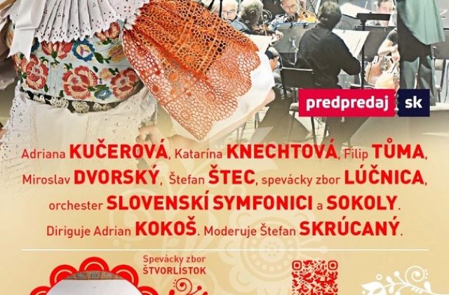 Slovenské ľudové piesne vo veľkolepých aranžmánoch