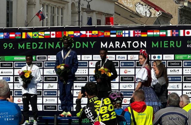 Medzinárodný maratón mieru vyhral Keňan Kerio, z Košíc si odniesol už tretiu zlatú medailu
