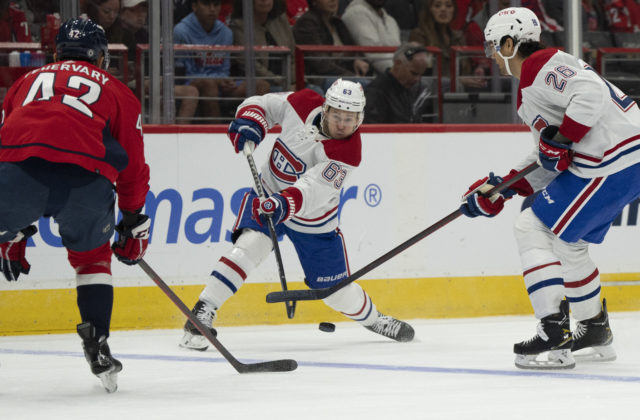 Washington s Fehérvárym porazil v NHL Montreal, Slafkovský trafil žŕdku a pripísal si jednu plusku