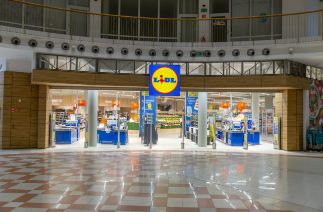 Lidl je už aj v Bratislavskom Shopping Palace