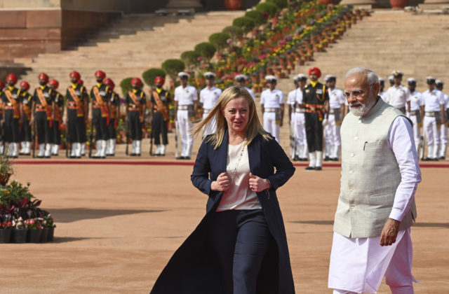 Talianska premiérka Meloniová vyzvala Indiu, aby zohrala kľúčovú úlohu pri ukončení vojny na Ukrajine