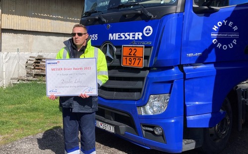 Slovák Dezider Laky je najbezpečnejší šofér v Messer Driver Awards 2022