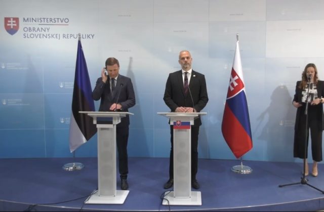 Slovensko má s Estónskom spoločné záujmy a postupy, Sklenár s Pevkurom spoločne prediskutovali situáciu na Ukrajine