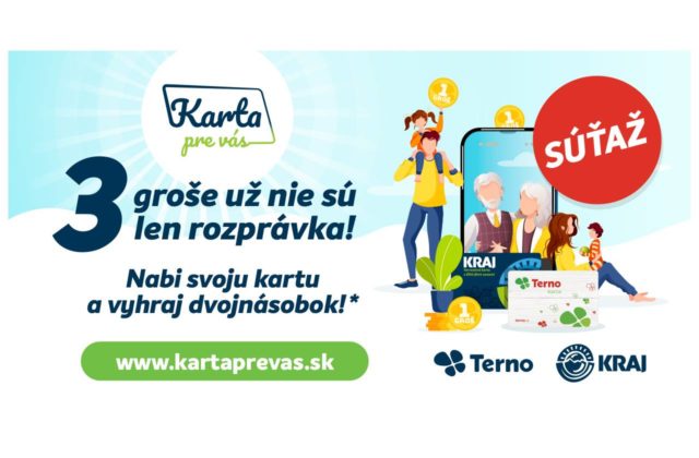 Z vernostných kariet Terno a Kraj sa stávajú už aj platobné