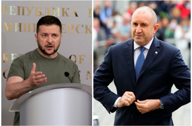 Zelenskyj skritizoval bulharského prezidenta Radeva za jeho proruský postoj, vojnu označil slovom konflikt