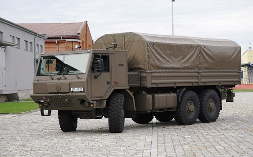 Kedysi Tatra 138, dnes Tatra Force. Kvôli vojnovej kríze armáda urgentne prebrala 209 nových áut