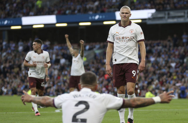 Manchester City začal novú sezónu Premier League výhrou v Burnley, Haaland sa zaskvel dvoma gólmi