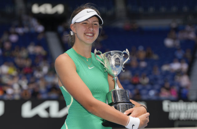 Mladá slovenská tenistka Renáta Jamrichová ovládla dvojhru junioriek na Australian Open
