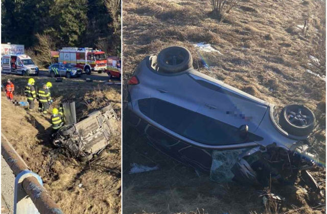 Medzi Kežmarkom a Huncovcami vyhasol život 63-ročného vodiča, s autom narazil do svahu