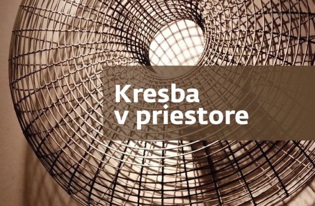 Dizajn štúdio ÚĽUV : Kresba v priestore. Výstava predstavuje diela tvorcov, ktorých spája hľadanie výtvarných polôh drôtu