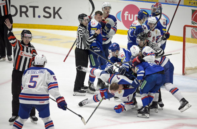 Slovenskej reprezentácii nevyšla generálka na MS v hokeji 2024, v Bratislave podľahli Američanom 2:6