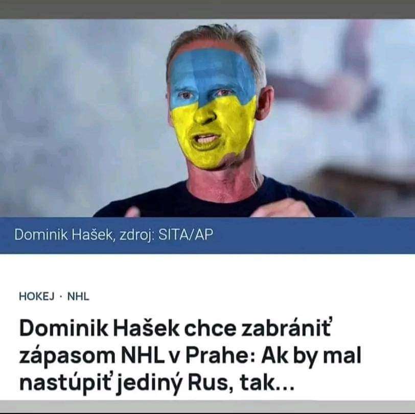 Dominik Hašek bez komentáře