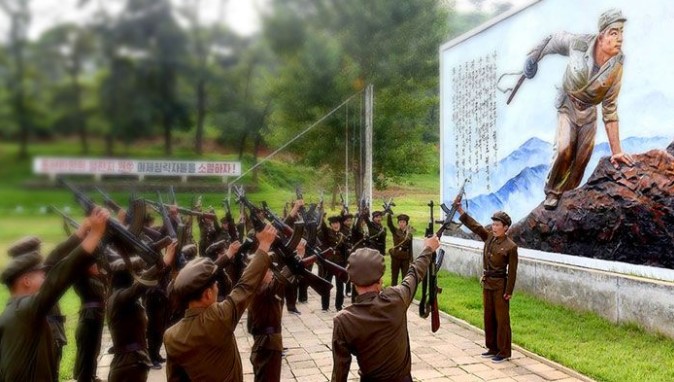 Morbídne ilustrácie severokórejského koncentračného tábora očami utečenca