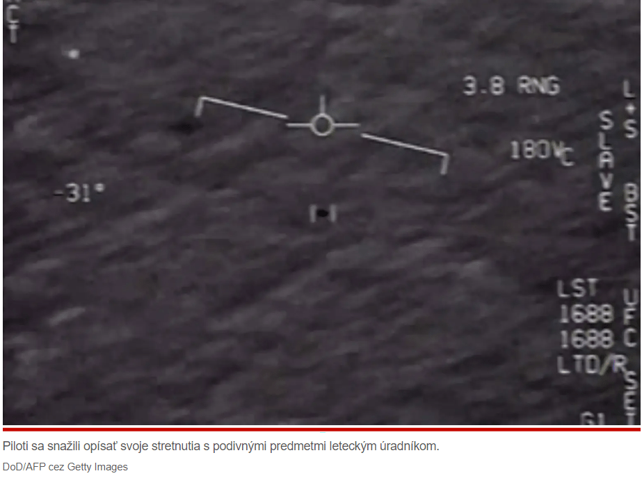 Niekoľko nedávnych pozorovaní UFO, ktoré hlásili piloti nad Tichým oceánom