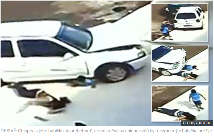 ZÁZRAK: auto prebehne cez hlavu malého chlapca, ale on prežije BEZ ZRANENÍ