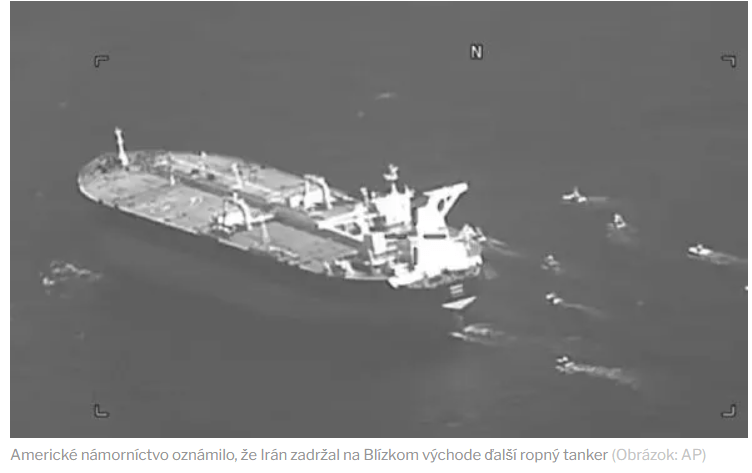 Napätie prudko stúpa, Irán sa zmocnil ĎALŠIEHO ropného tankera – USA vydali mrazivé vyhlásenie